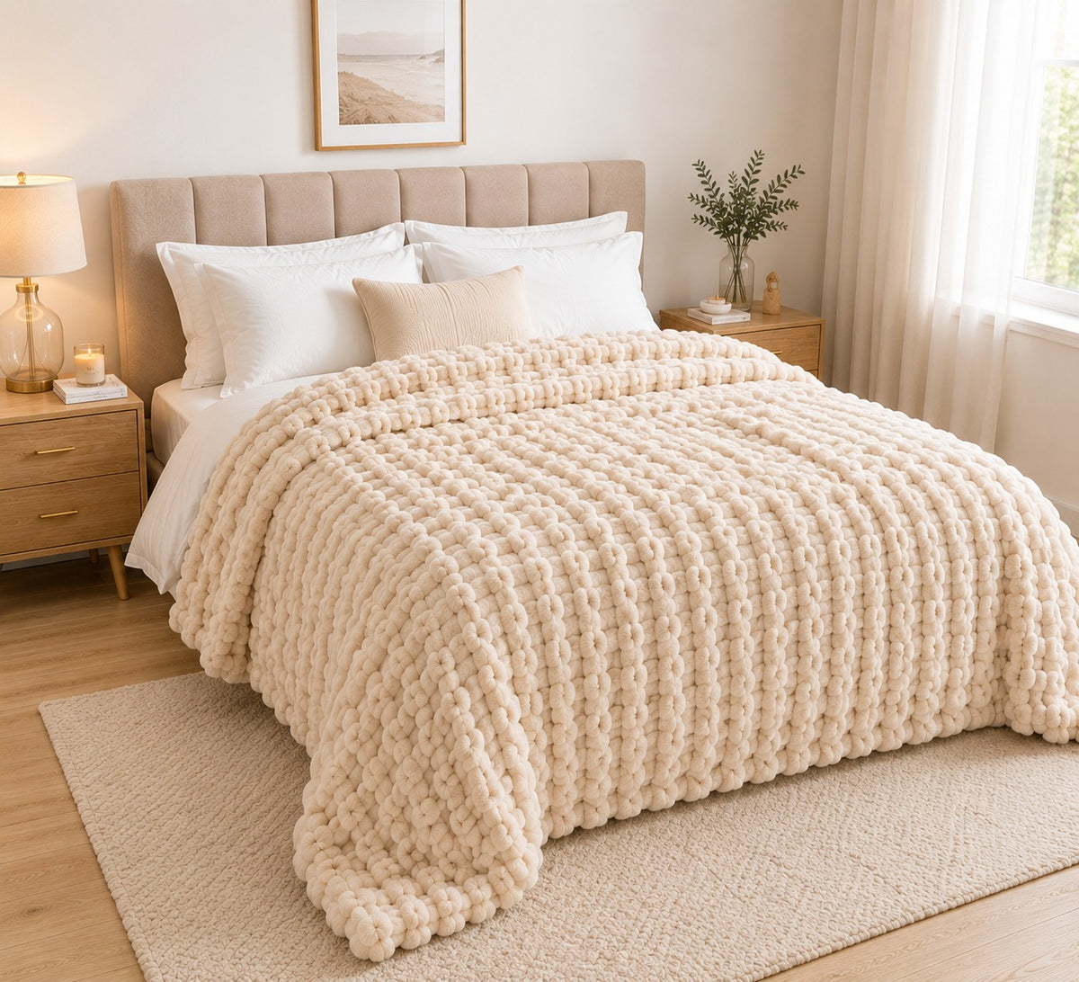 ☁️🛏️COBIJA PIEL DE CONEJO|MÁXIMA SUAVIDAD|CONFORT EN LAS NOCHES🌙💤