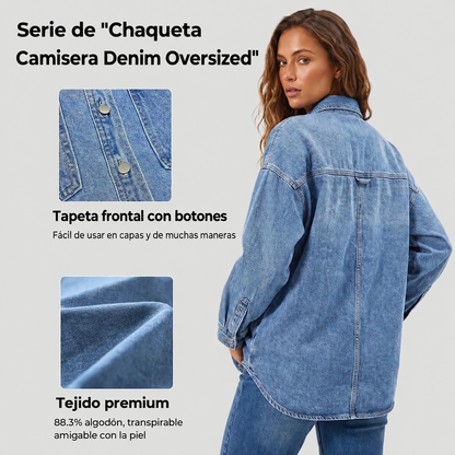😍Chaqueta Jean Fiorella™ | Denim Premium | Look Moderno 😍