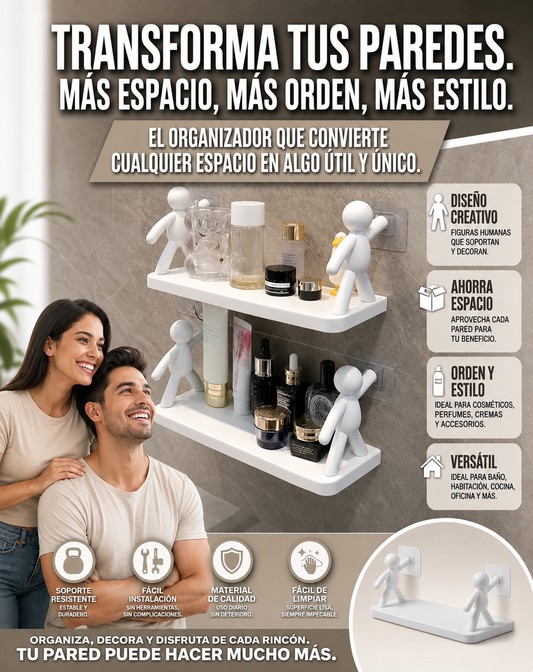 💫ESTANTE ORGANIZADOR ADHESIVO | PRÁCTICO💯