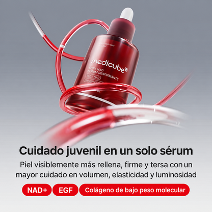 ✨ Medicube NAD+ EGF + Colágeno – Sérum Reafirmante 💧 con Efecto Relleno, Firmeza y Luminosidad ✨ | 30 ml